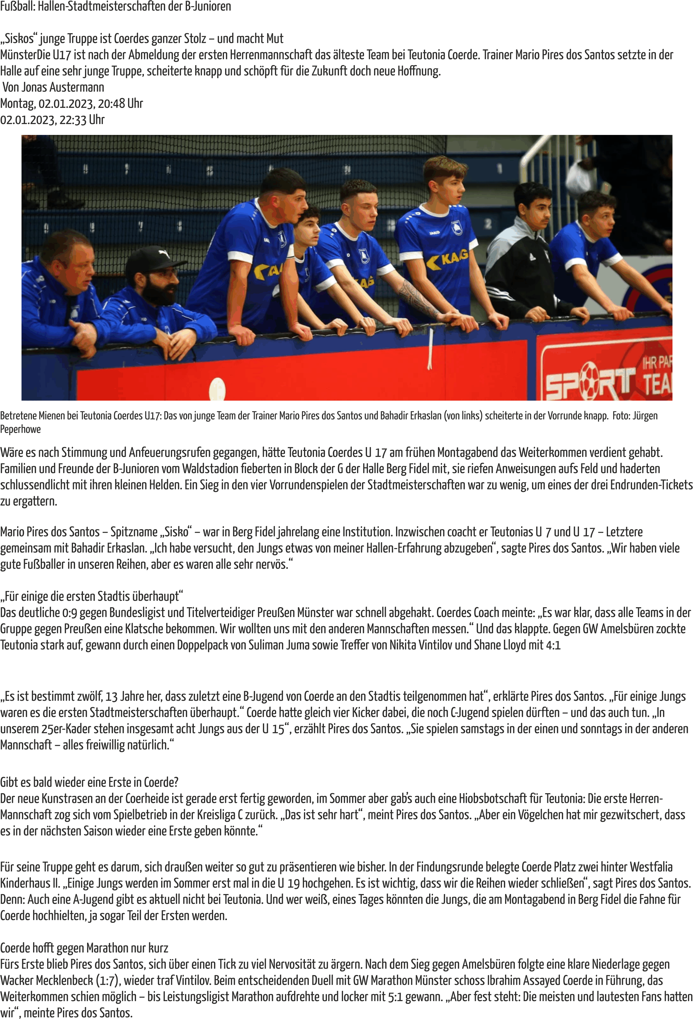U17 Stadies